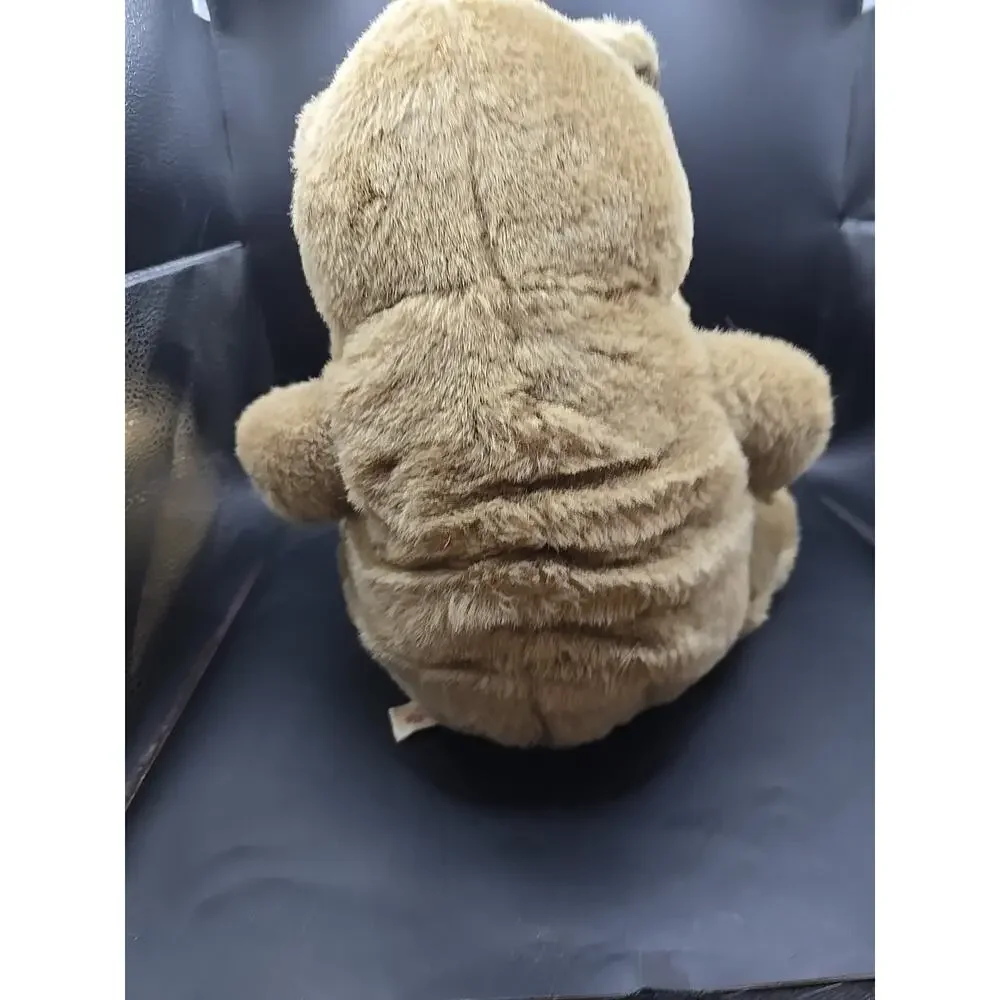 Cuddle Wit Brown Dog Vintage Stuffed Animal Plush Toy Big Soft